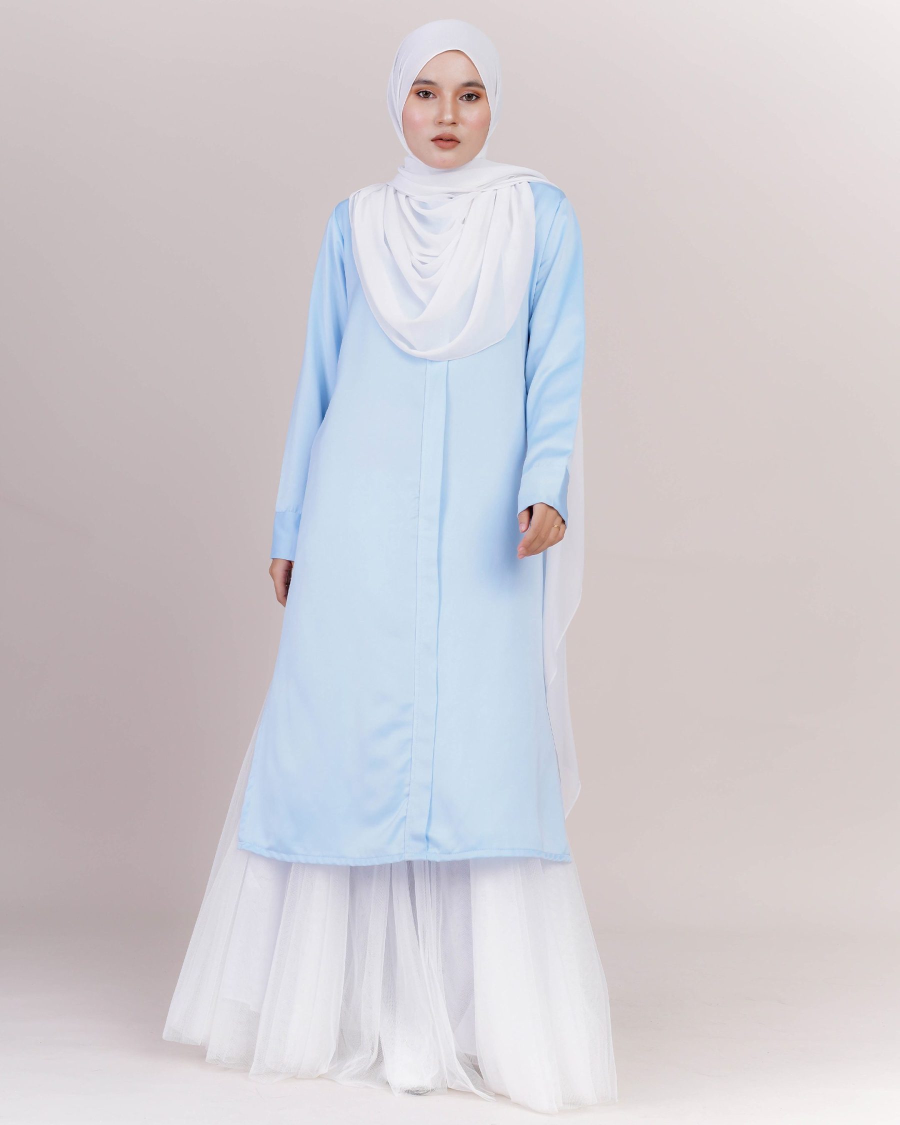 Tunic Luhfa Laluna X MCC - Light Blue