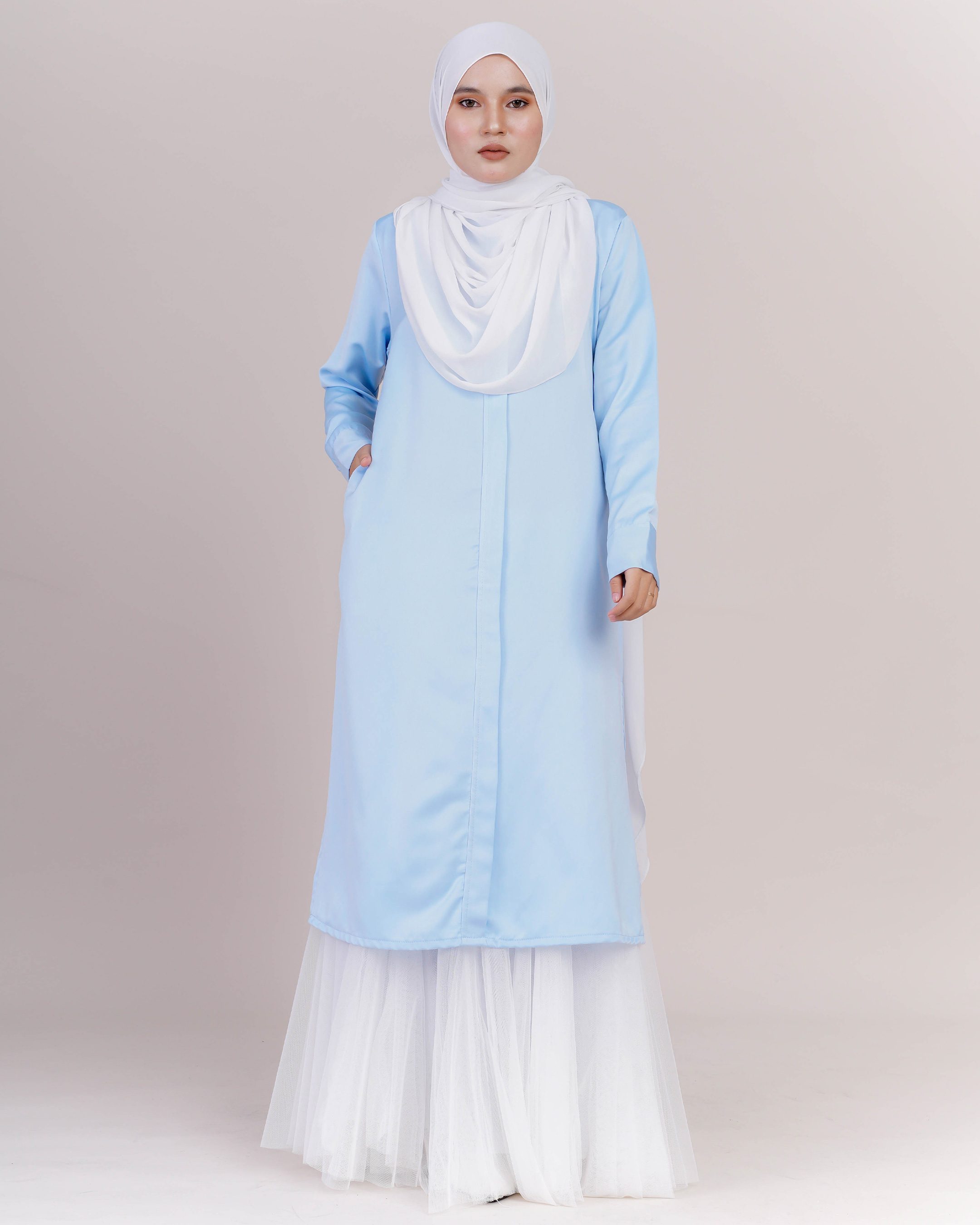 Tunic Luhfa Laluna X MCC - Light Blue