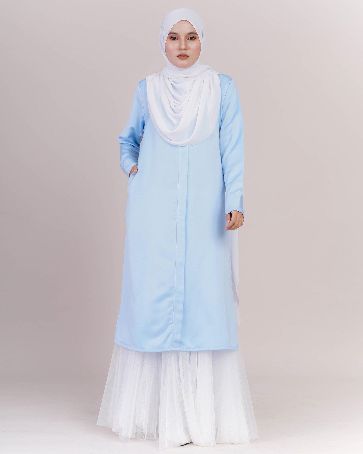 Tunic Luhfa Laluna X MCC - Light Blue
