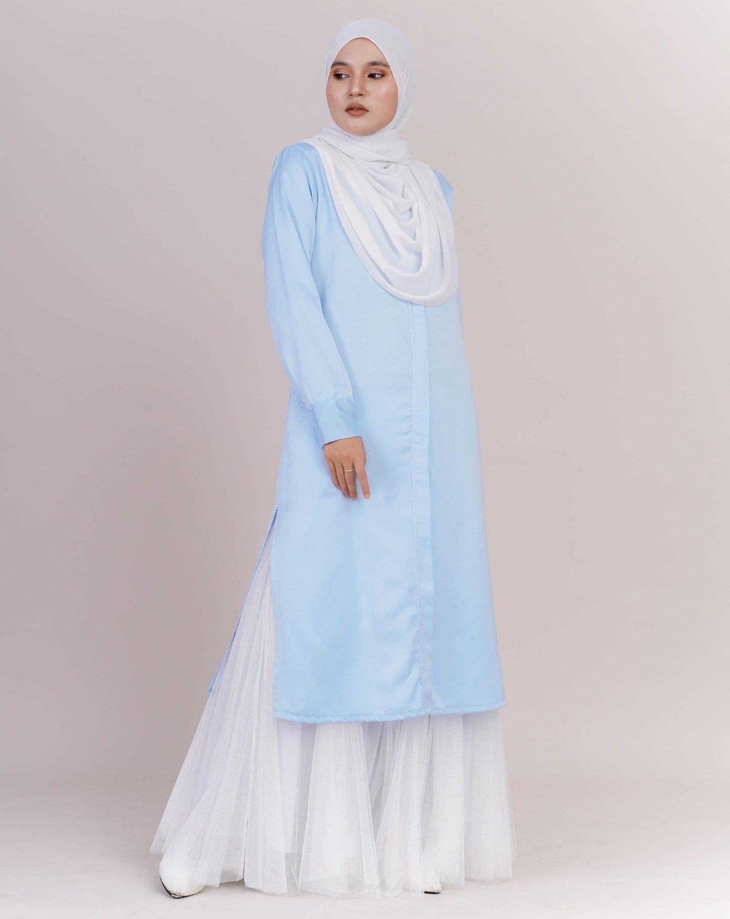 Tunic Luhfa Laluna X MCC - Light Blue