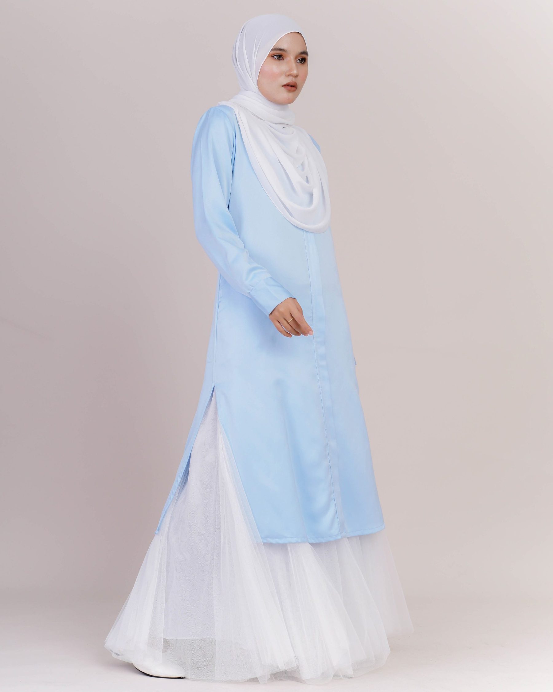 Tunic Luhfa Laluna X MCC - Light Blue