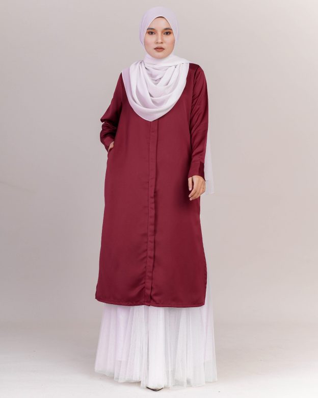Tunic Luhfa Laluna X MCC - Maroon
