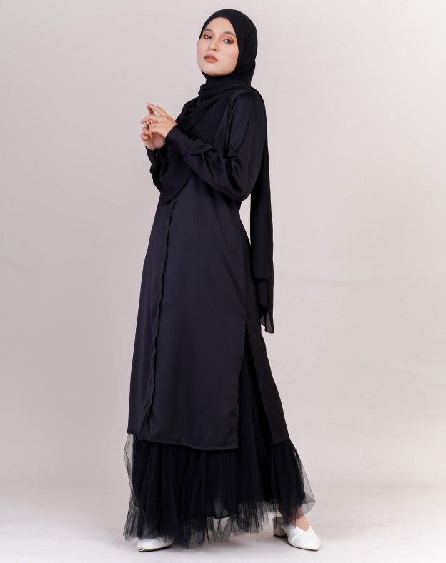 Tunic Luhfa Laluna X MCC - Matte Black