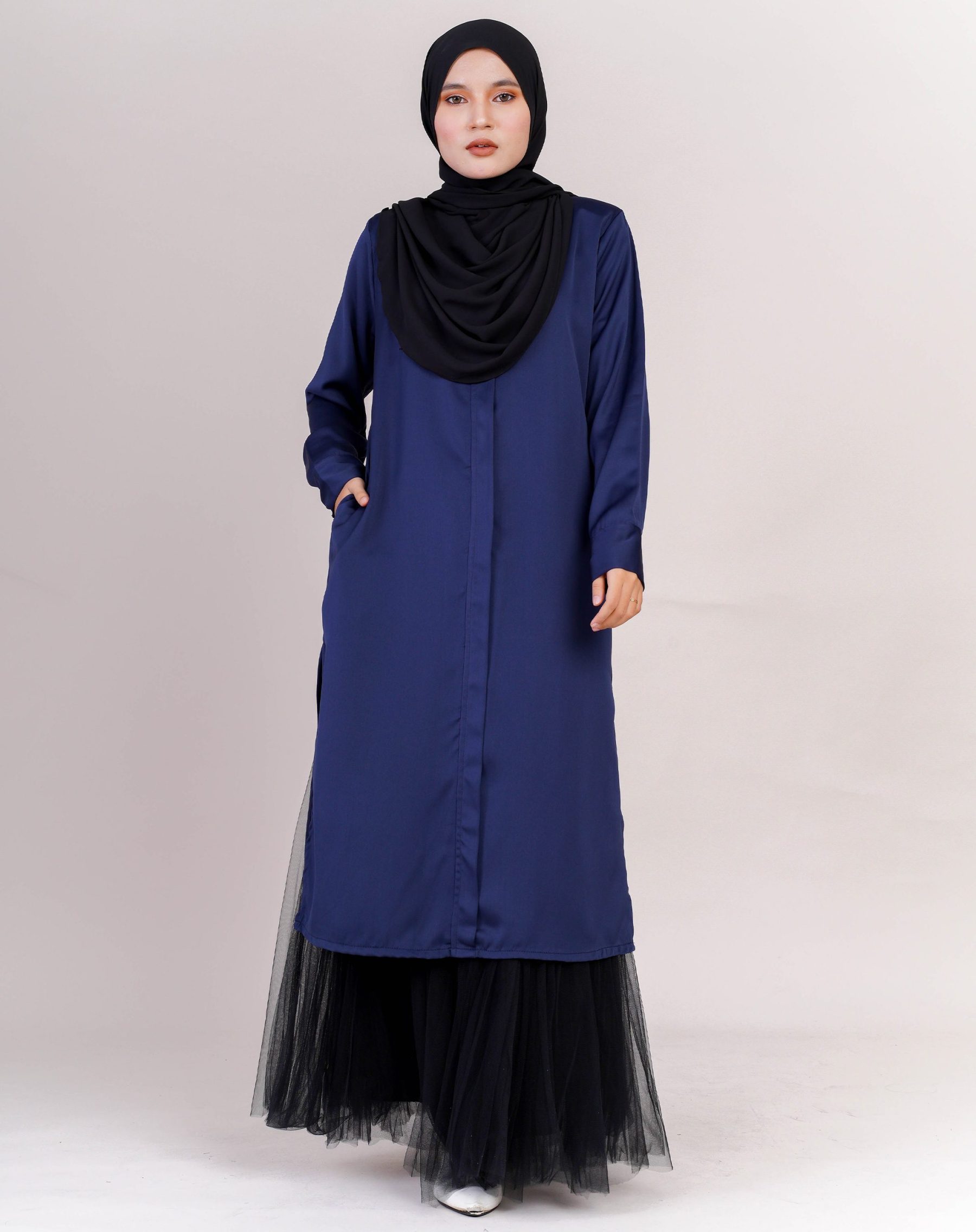 Tunic Luhfa Laluna X MCC - Navy Blue