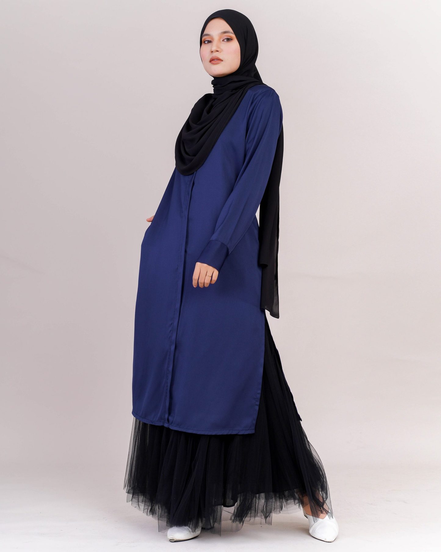 Tunic Luhfa Laluna X MCC - Navy Blue
