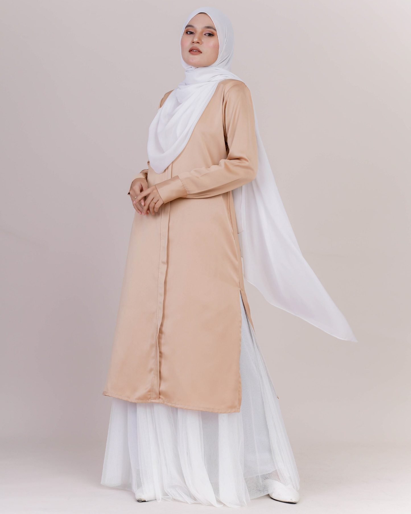 Tunic Luhfa Laluna X MCC - Tortilla Brown