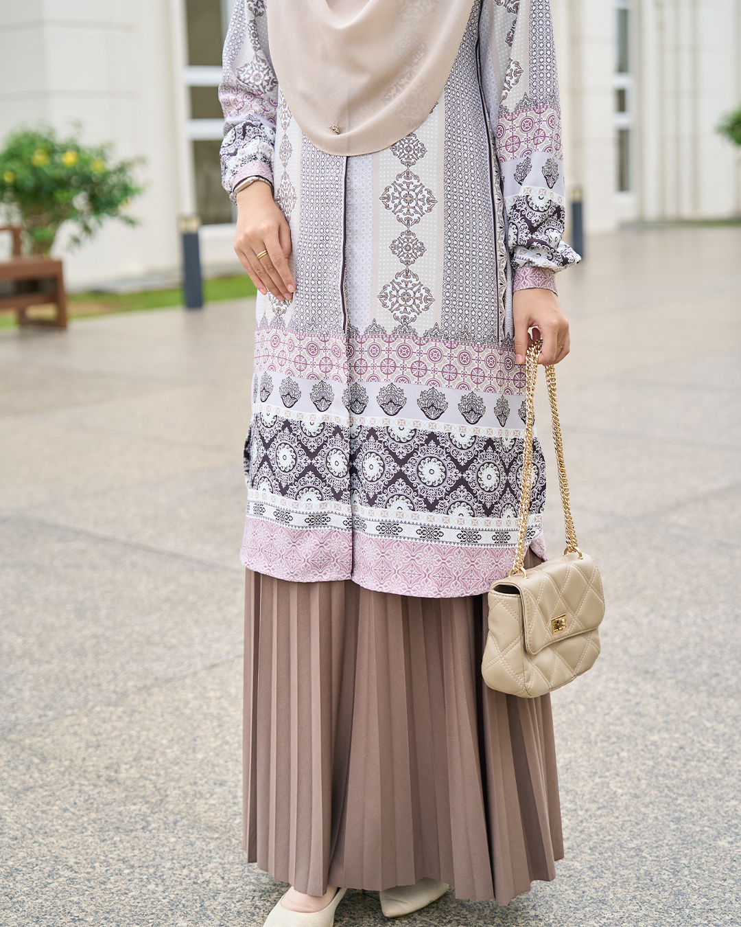Tunic Mazia - Brown Champagne
