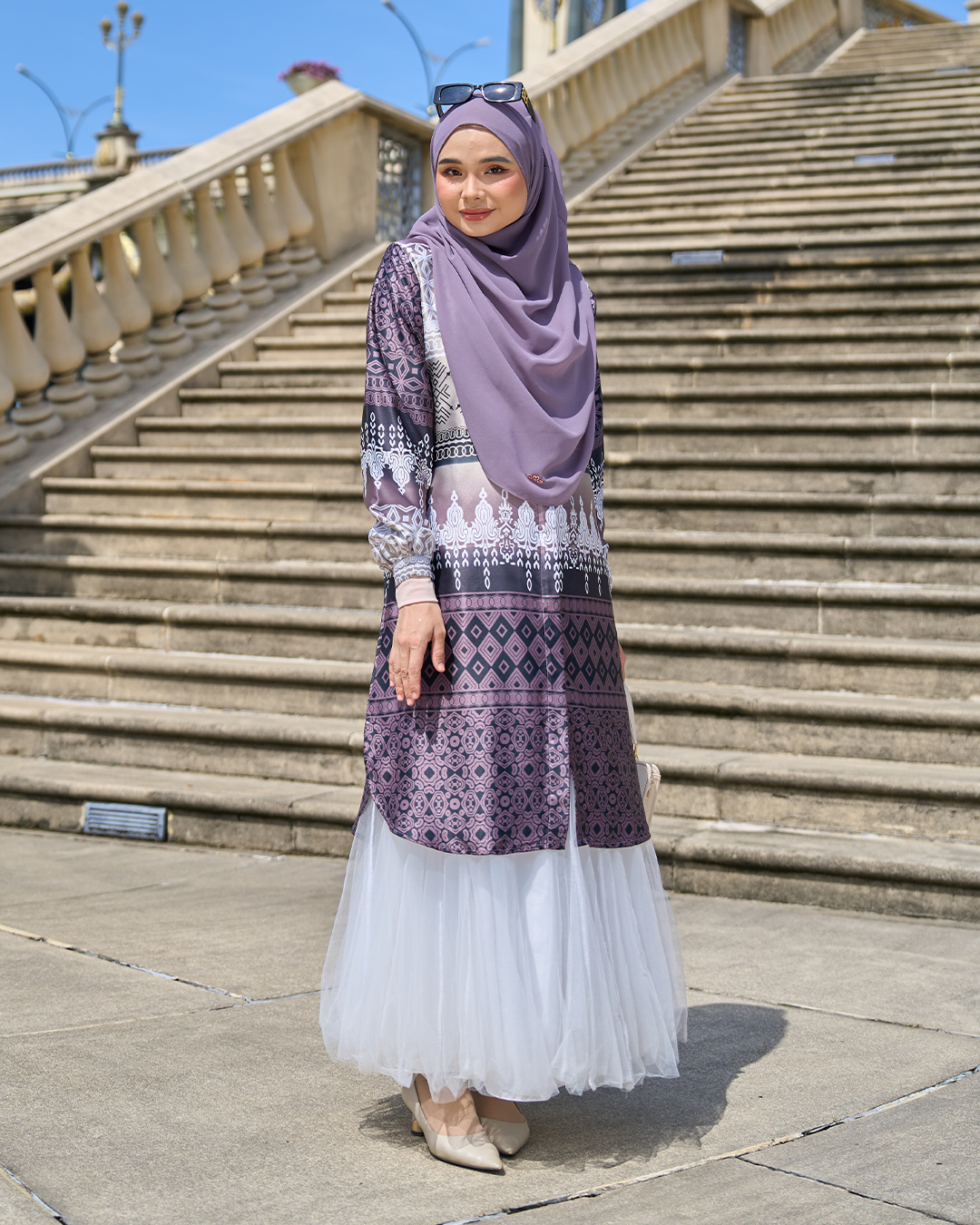 Tunic Mazia - Ombre Plum
