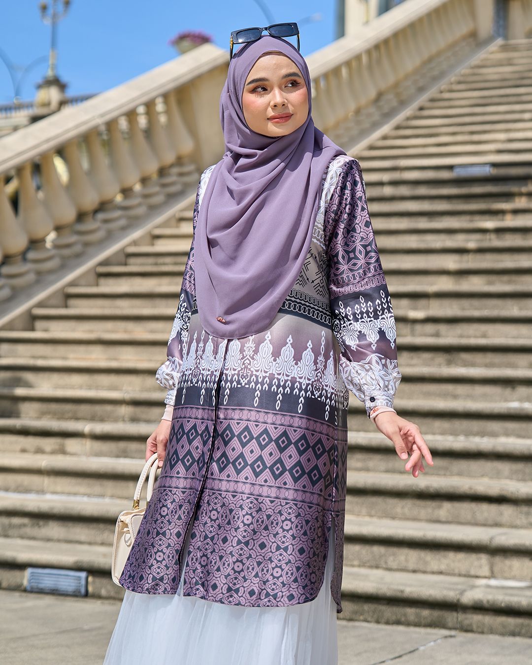 Tunic Mazia - Ombre Plum
