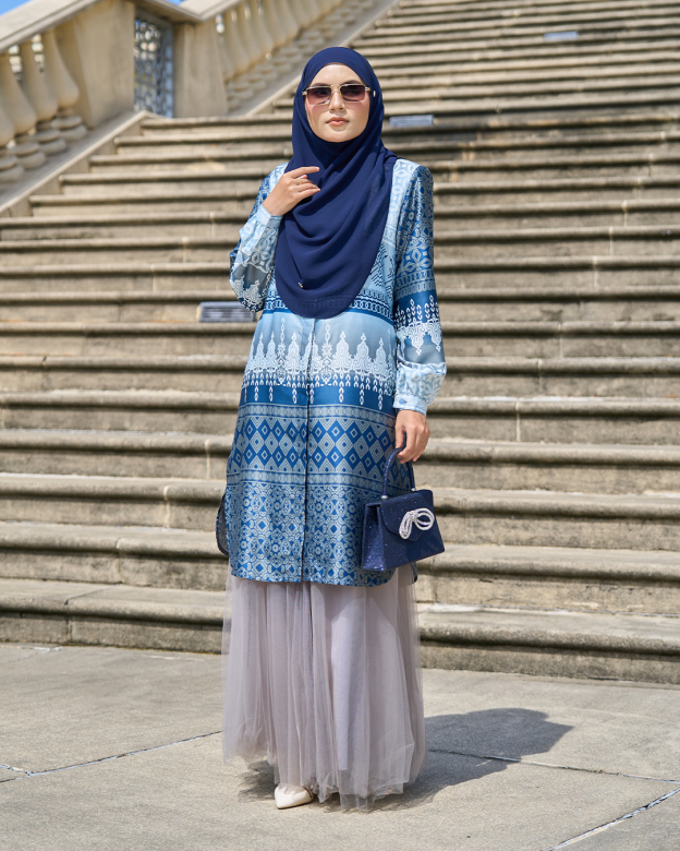 Tunic Mazia - Ombre Navy Blue