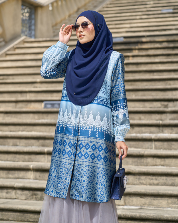 Tunic Mazia - Ombre Navy Blue