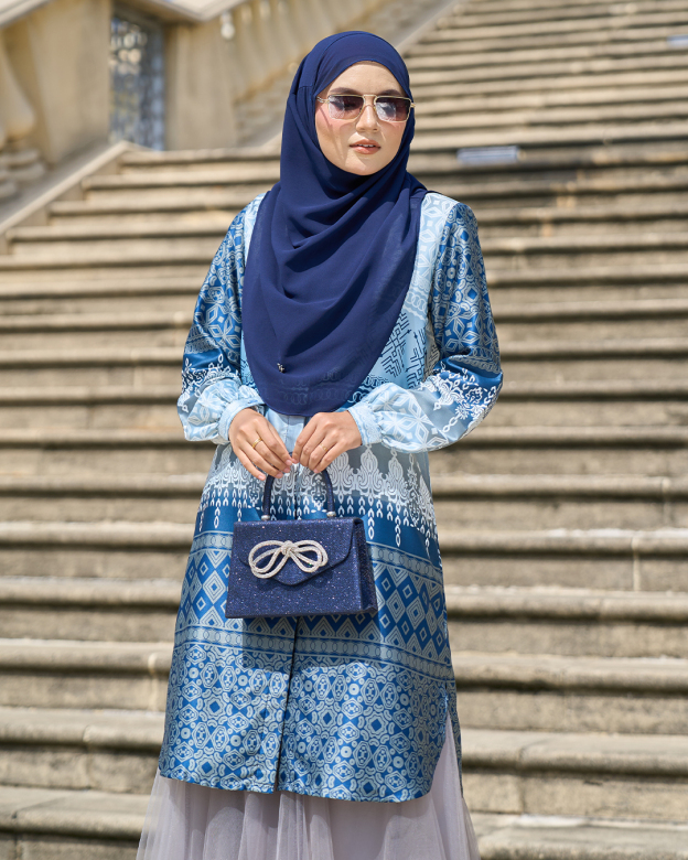 Tunic Mazia - Ombre Navy Blue