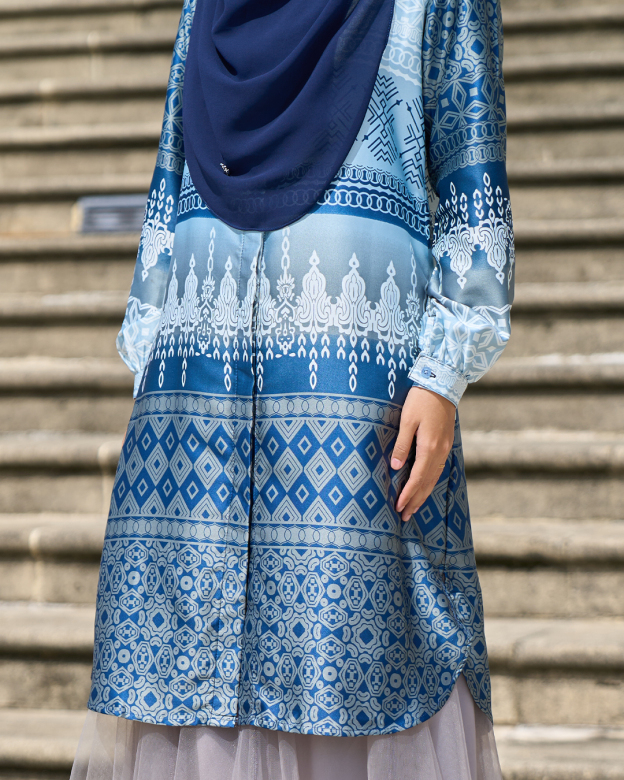 Tunic Mazia - Ombre Navy Blue