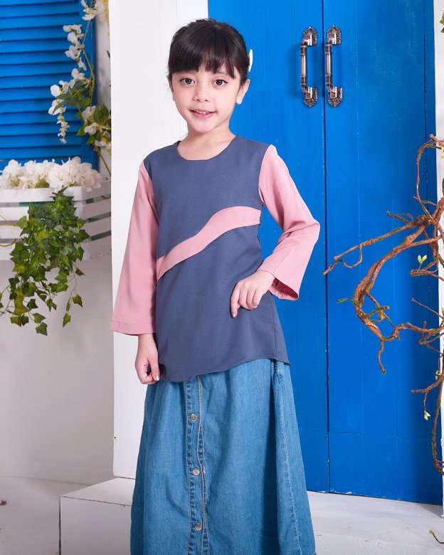 Tunic Milani Kids - Blush Grey