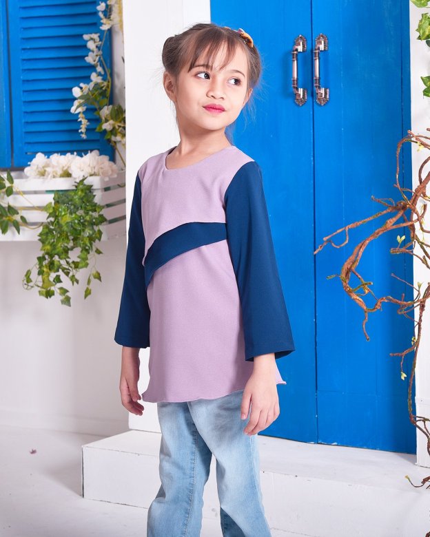 Tunic Milani Kids - Deep Purple