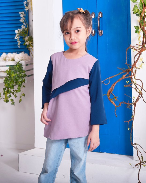 Tunic Milani Kids - Deep Purple