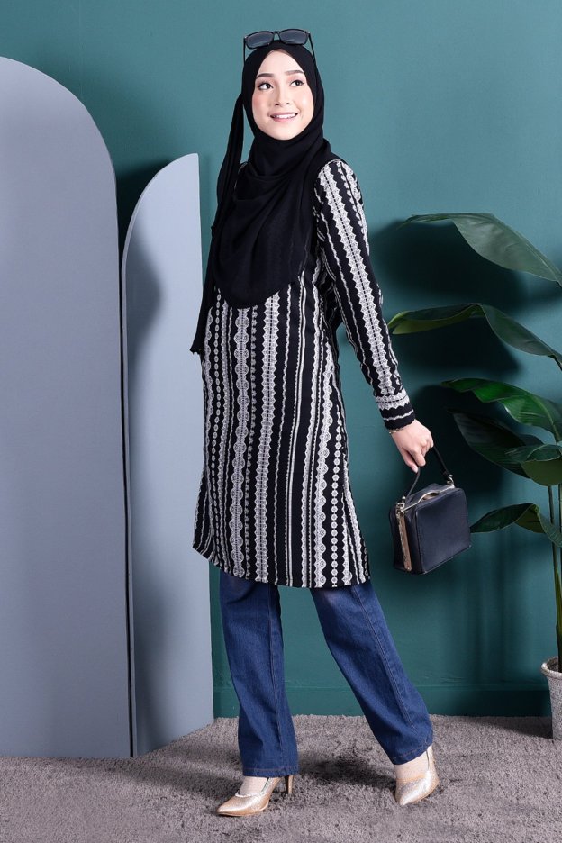 Tunic Mono Alia - Lace Black