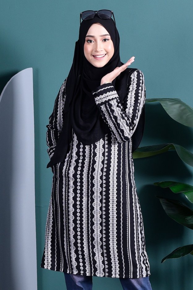 Tunic Mono Alia - Lace Black