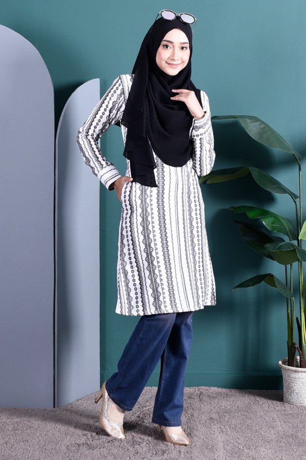 Tunic Mono Alia - Lace White
