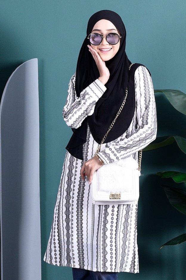 Tunic Mono Alia - Lace White