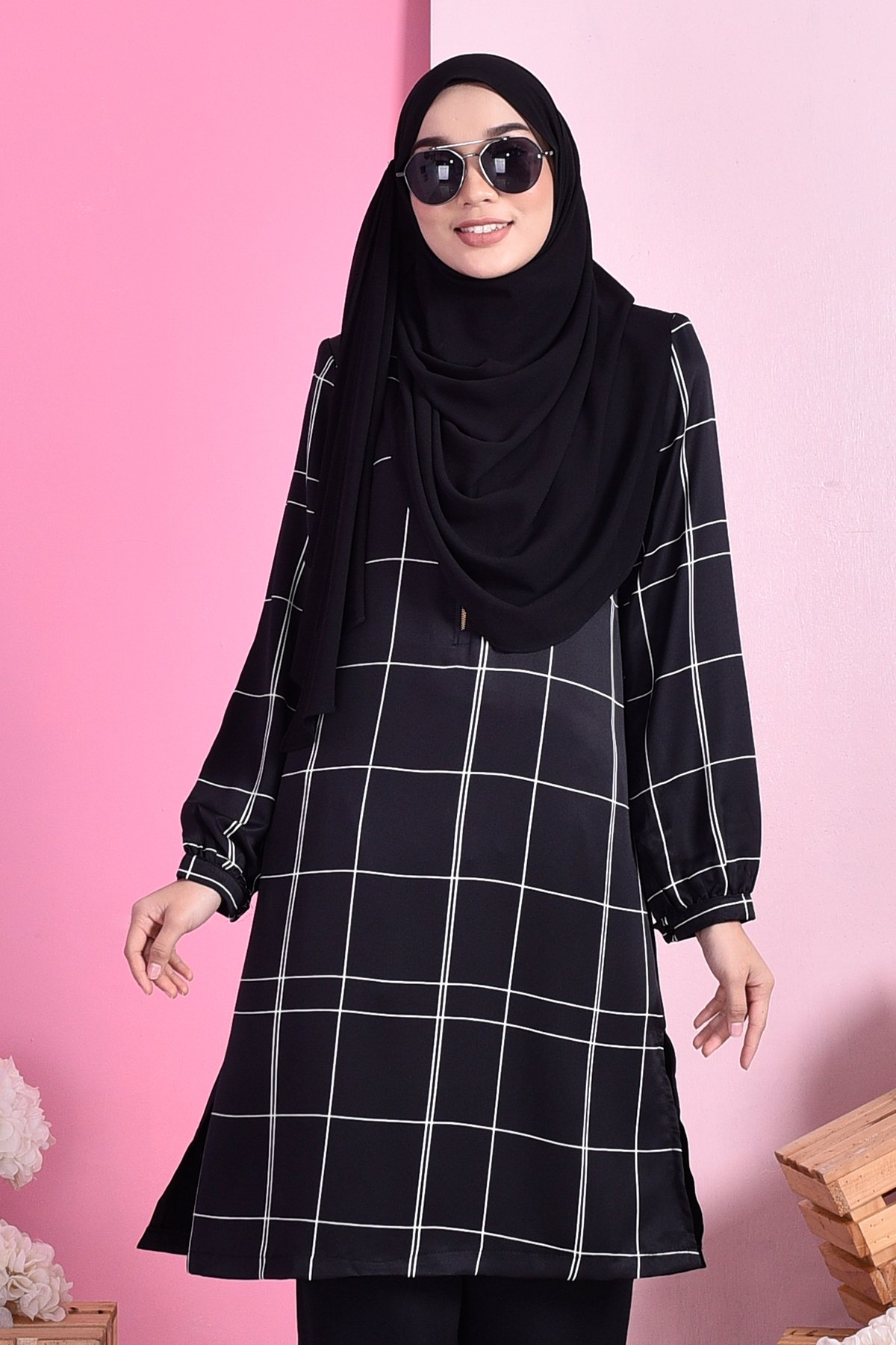 Tunic Mono Fuza - Black