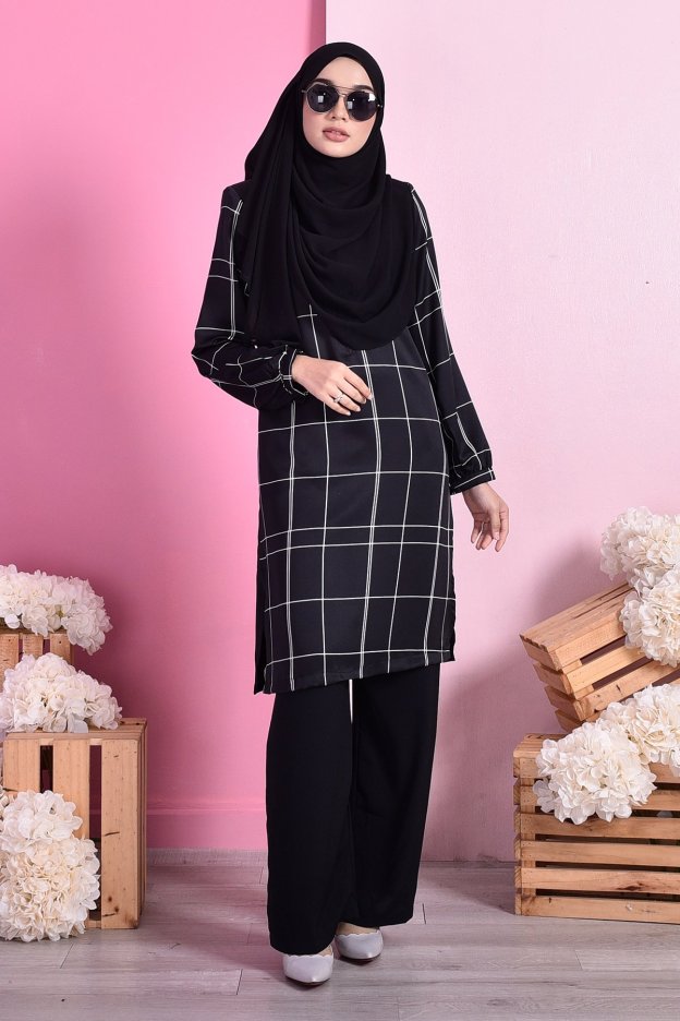 Tunic Mono Fuza - Black