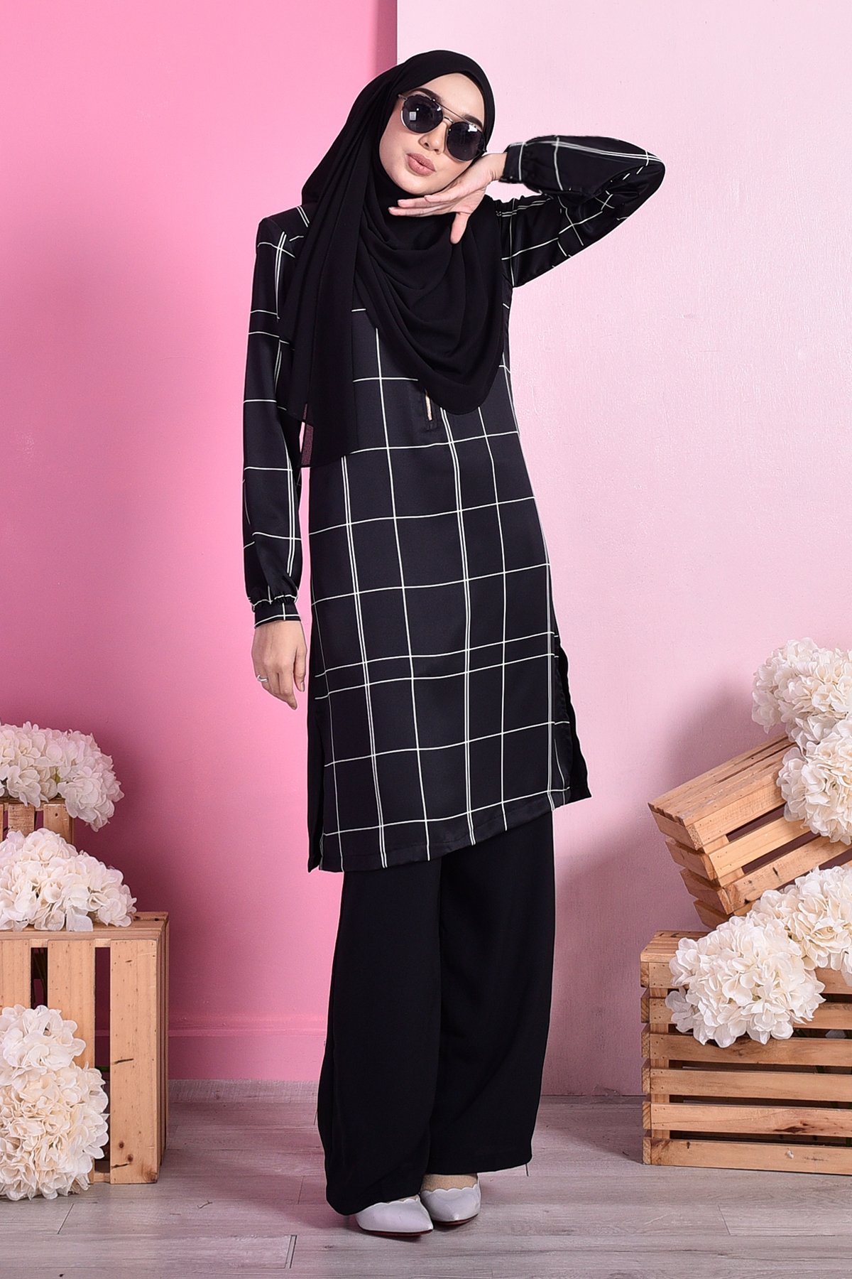 Tunic Mono Fuza - Black