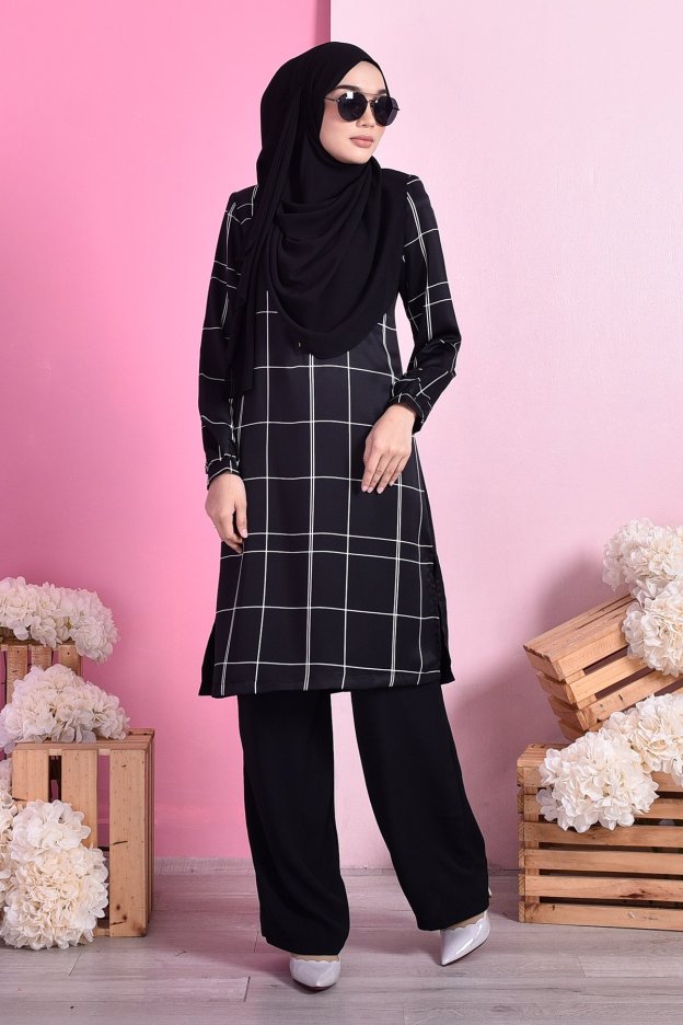Tunic Mono Fuza - Black