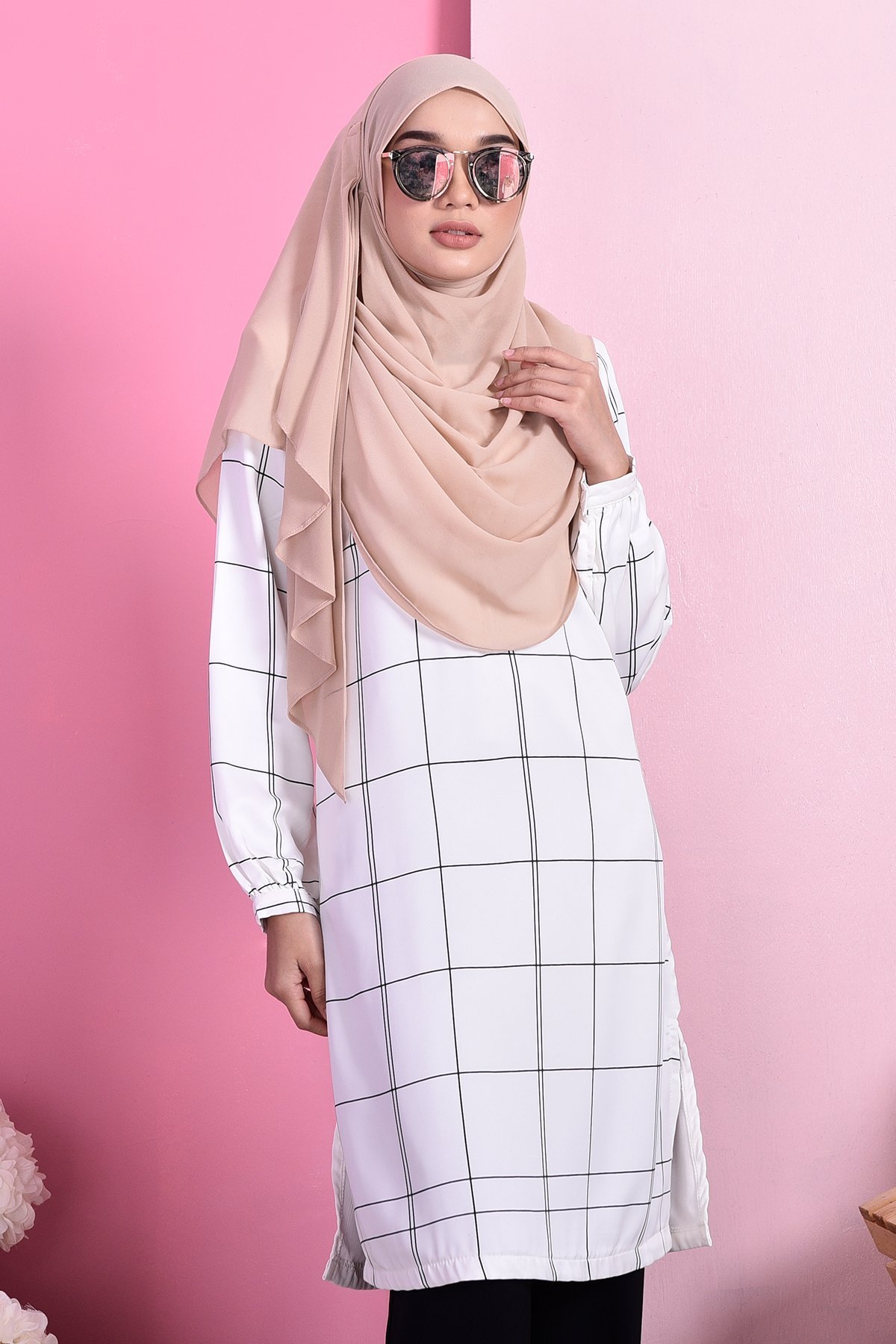 Tunic Mono Fuza - White