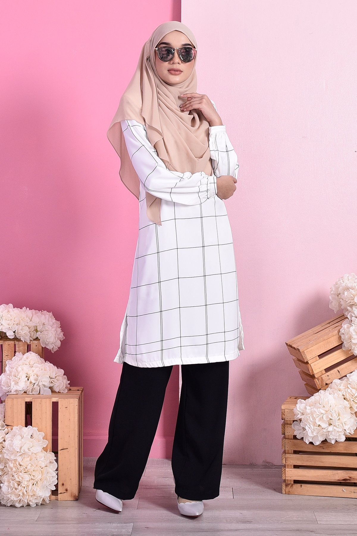 Tunic Mono Fuza - White