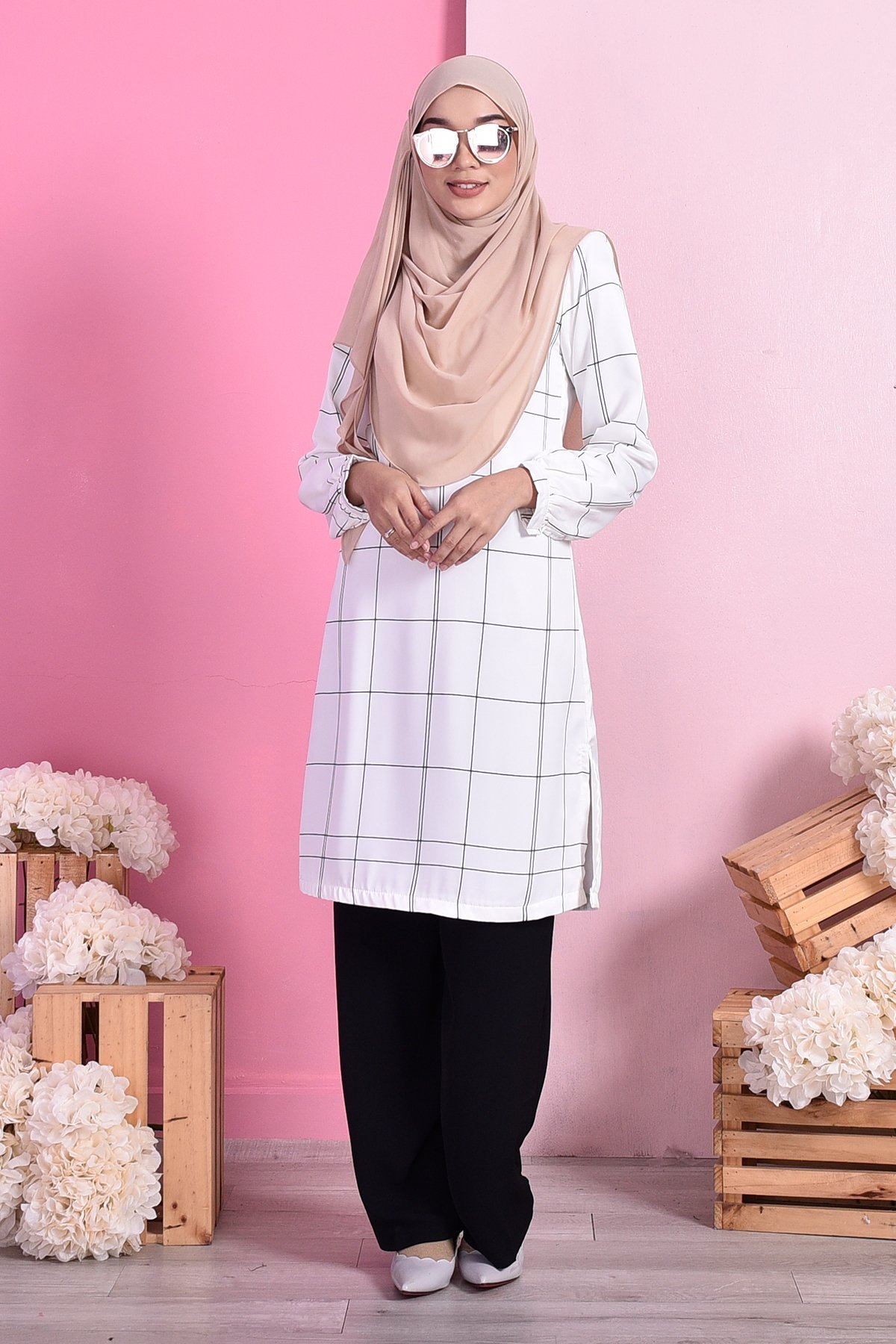 Tunic Mono Fuza - White
