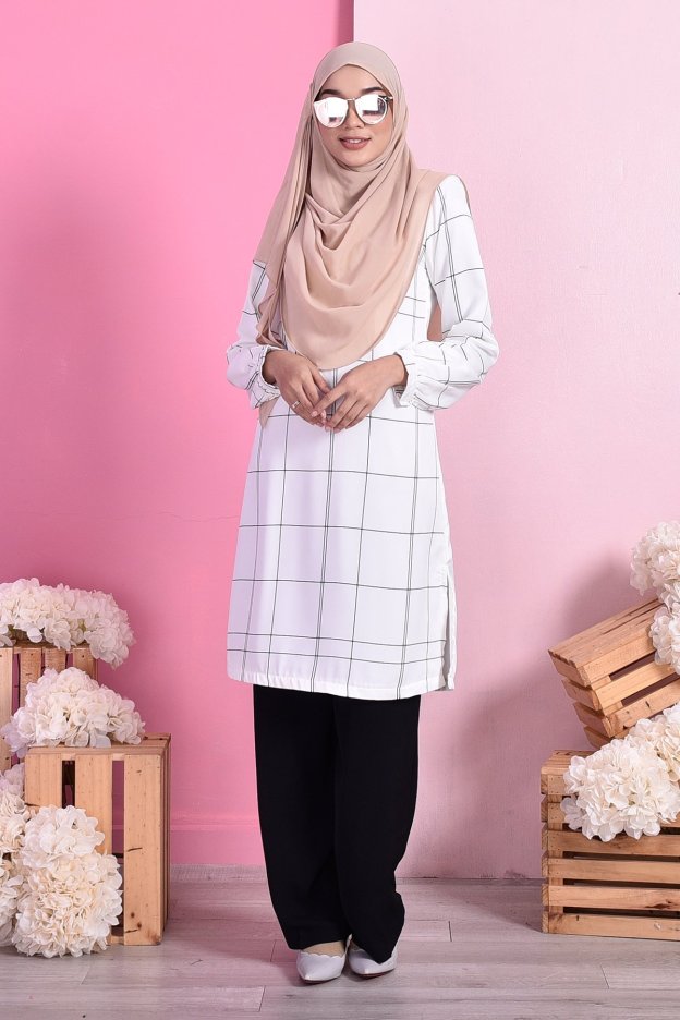 Tunic Mono Fuza - White