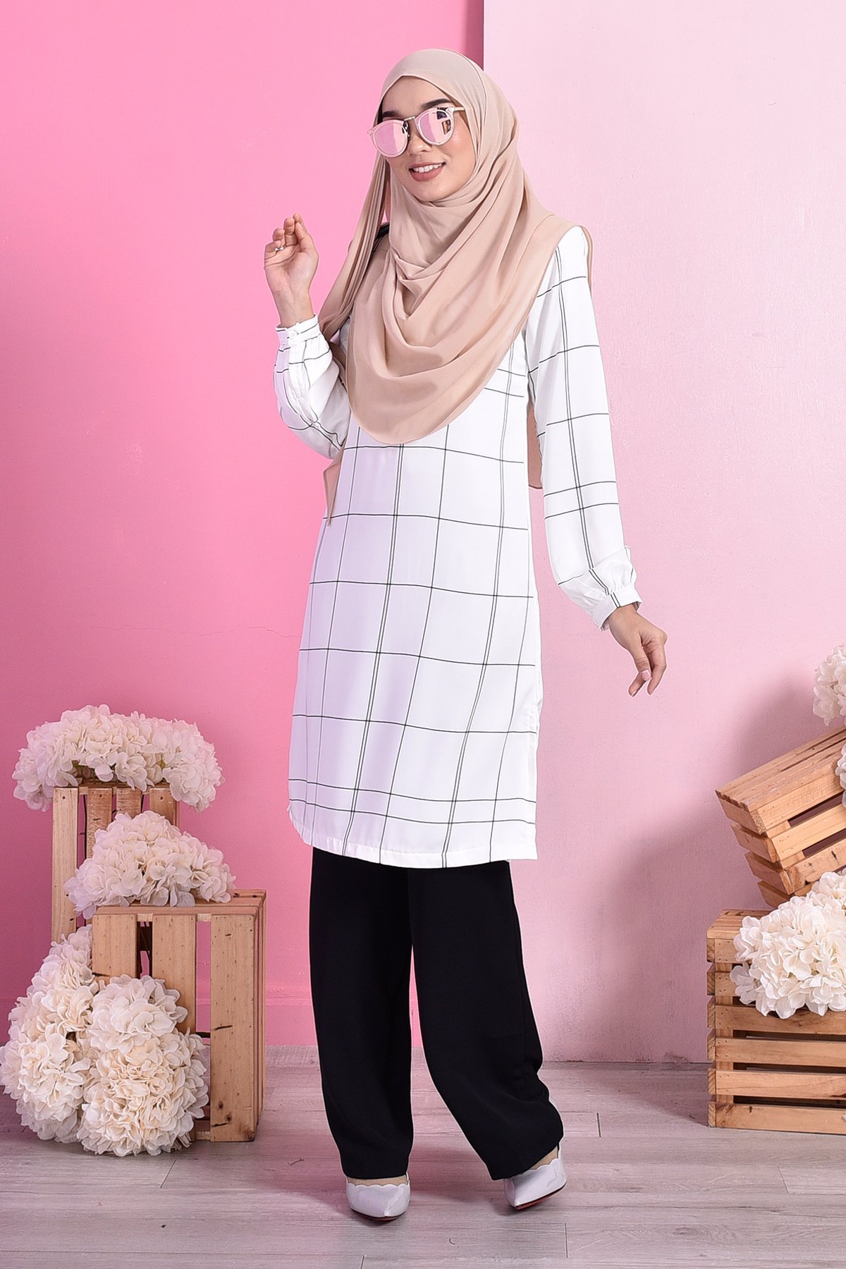 Tunic Mono Fuza - White