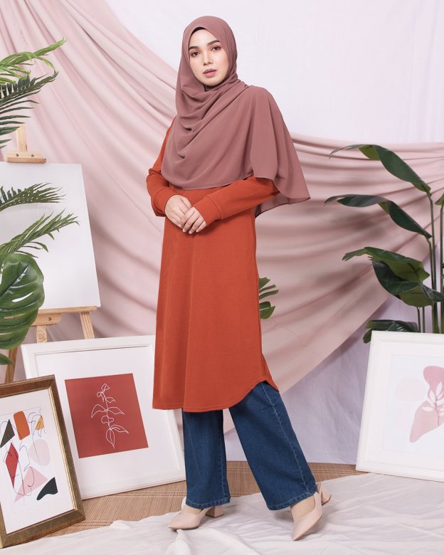 Tunic Naaila - Marmalade Orange
