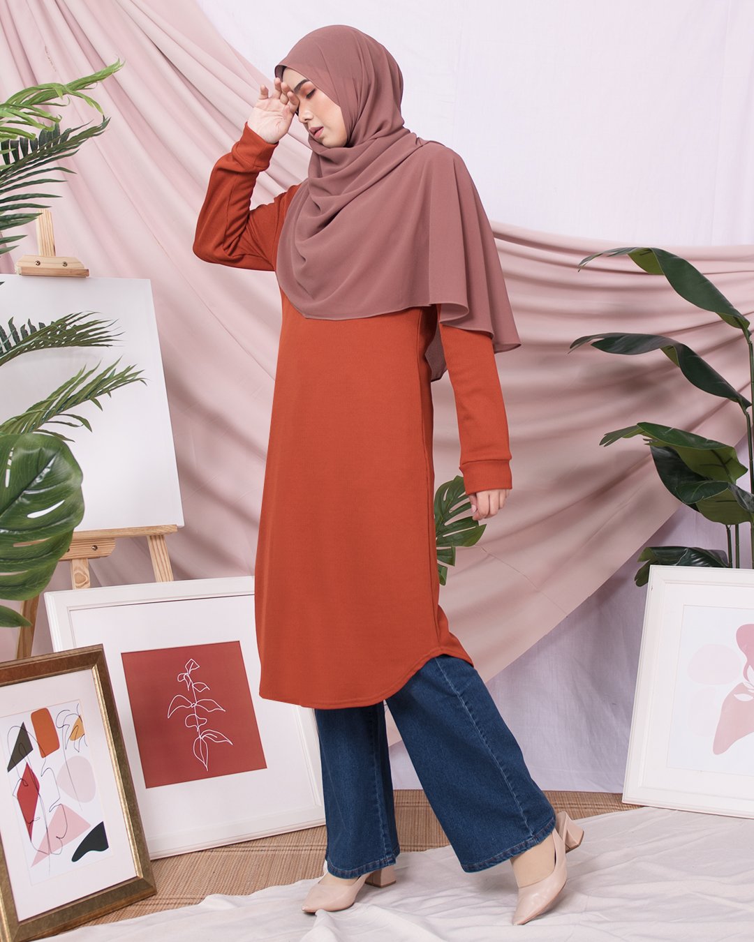 Tunic Naaila - Marmalade Orange