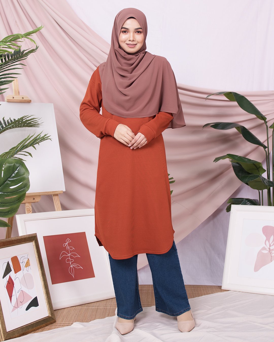 Tunic Naaila - Marmalade Orange