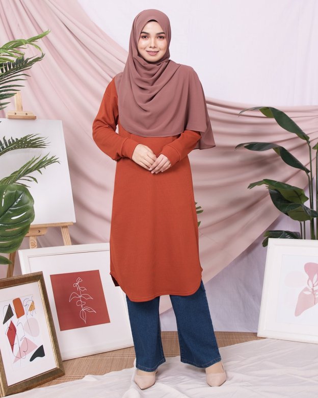 Tunic Naaila - Marmalade Orange