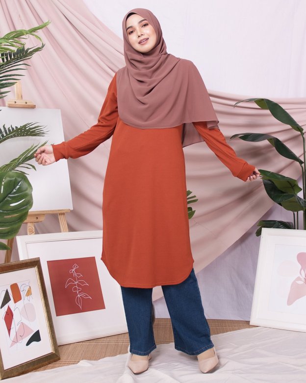 Tunic Naaila - Marmalade Orange