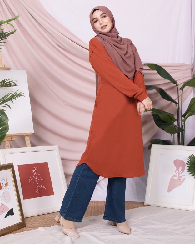 Tunic Naaila - Marmalade Orange
