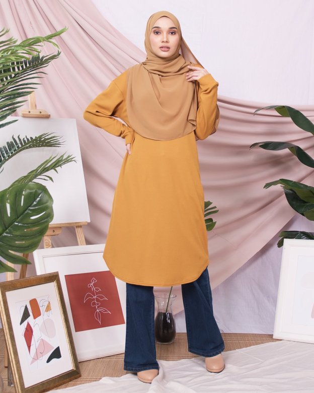 Tunic Naaila - Honey Yellow