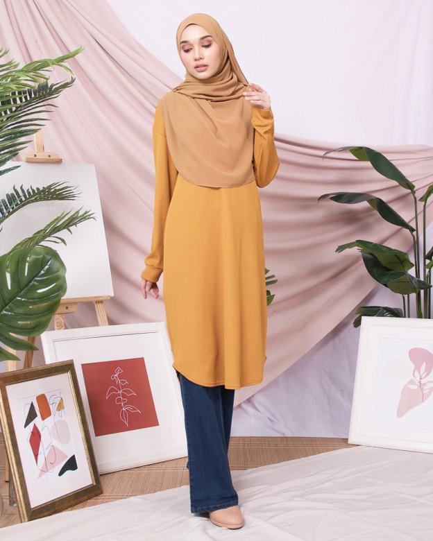 Tunic Naaila - Honey Yellow