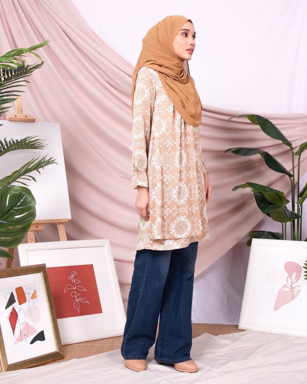 Tunic Nahda - Flax Yellow