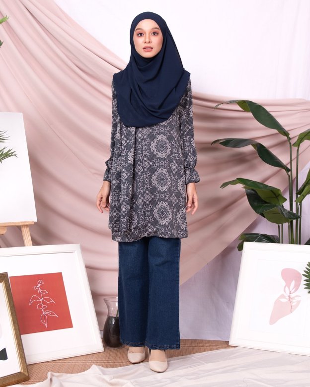 Tunic Nahda - Lava Grey