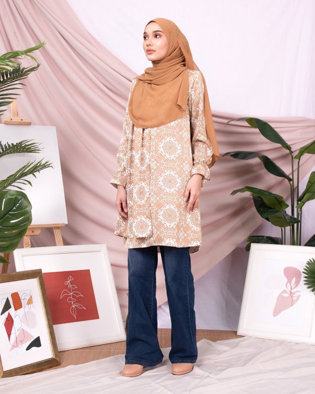 Tunic Nahda - Flax Yellow