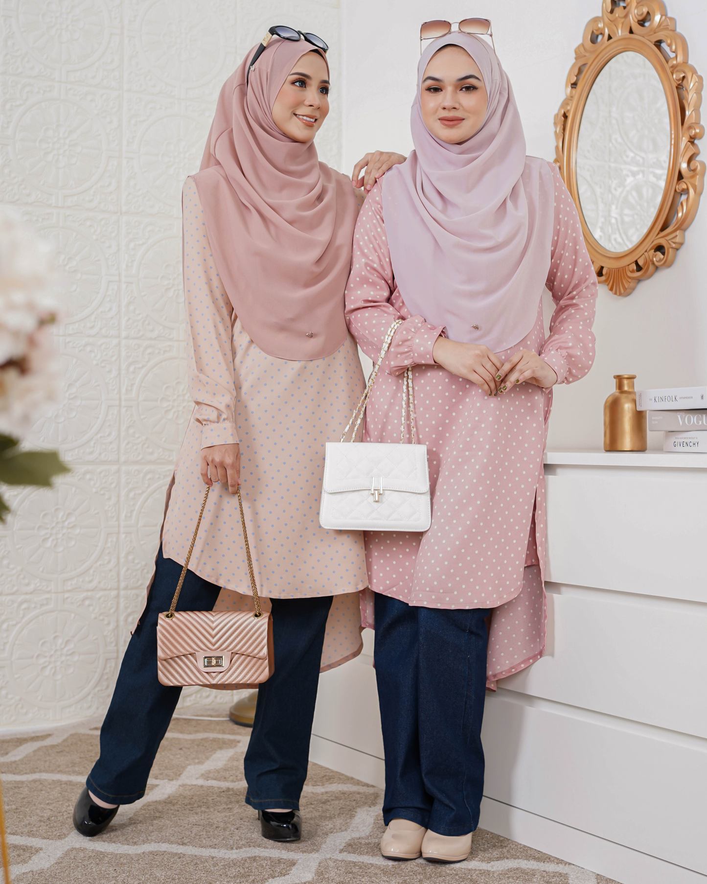 Tunic Nolita - Nude Blue