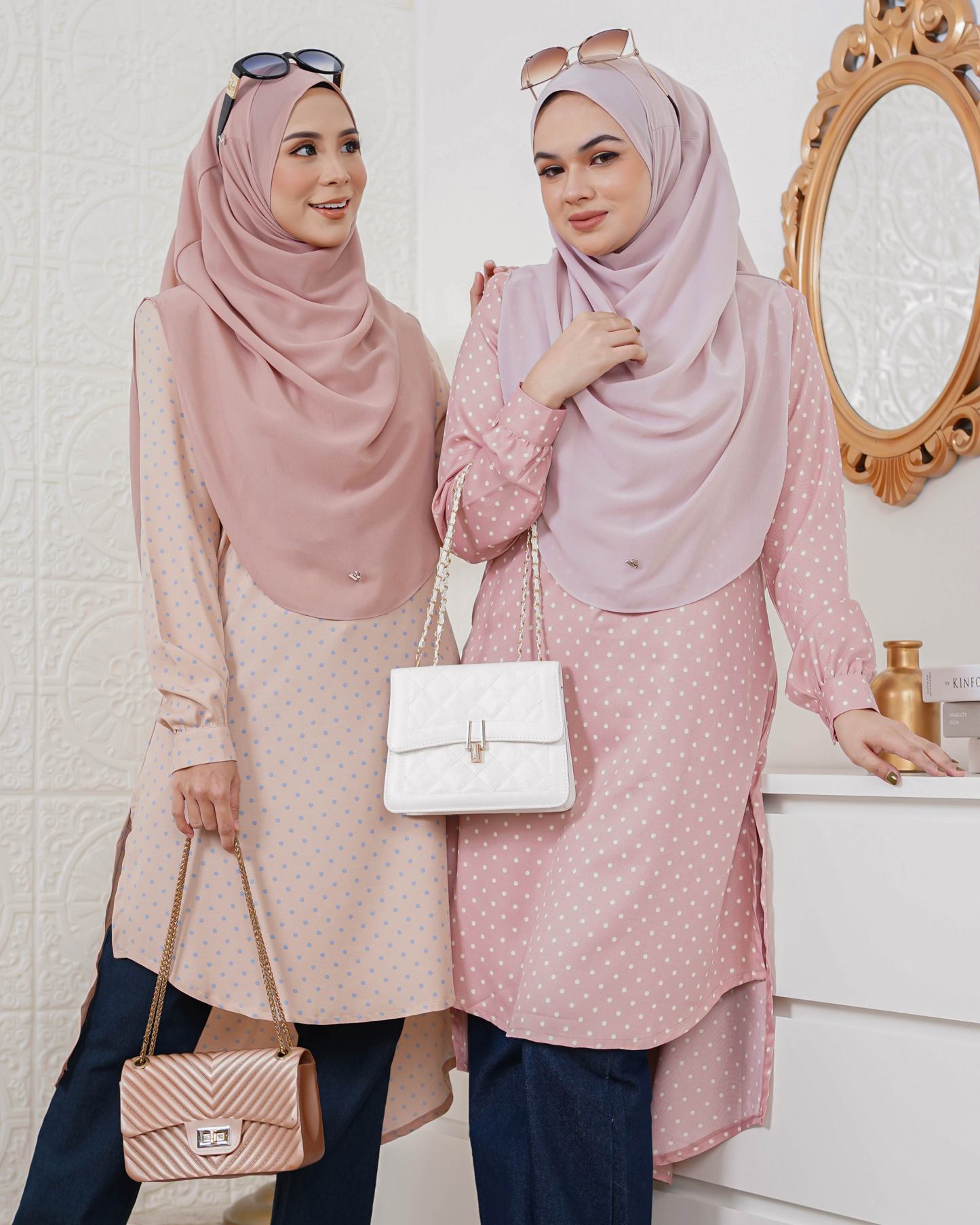 Tunic Nolita - Nude Blue