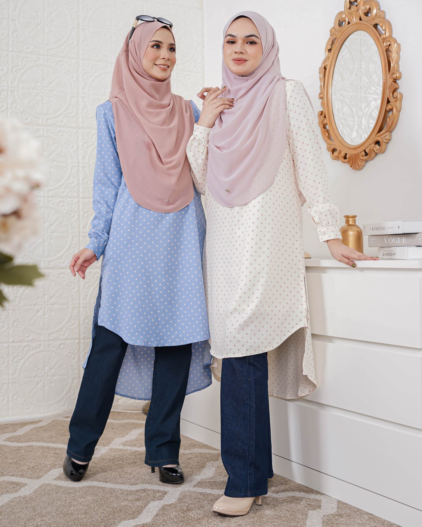 Tunic Nolita - Peony Pink