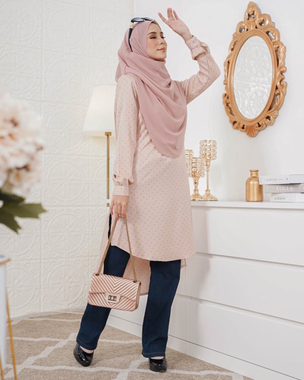 Tunic Nolita - Nude Blue