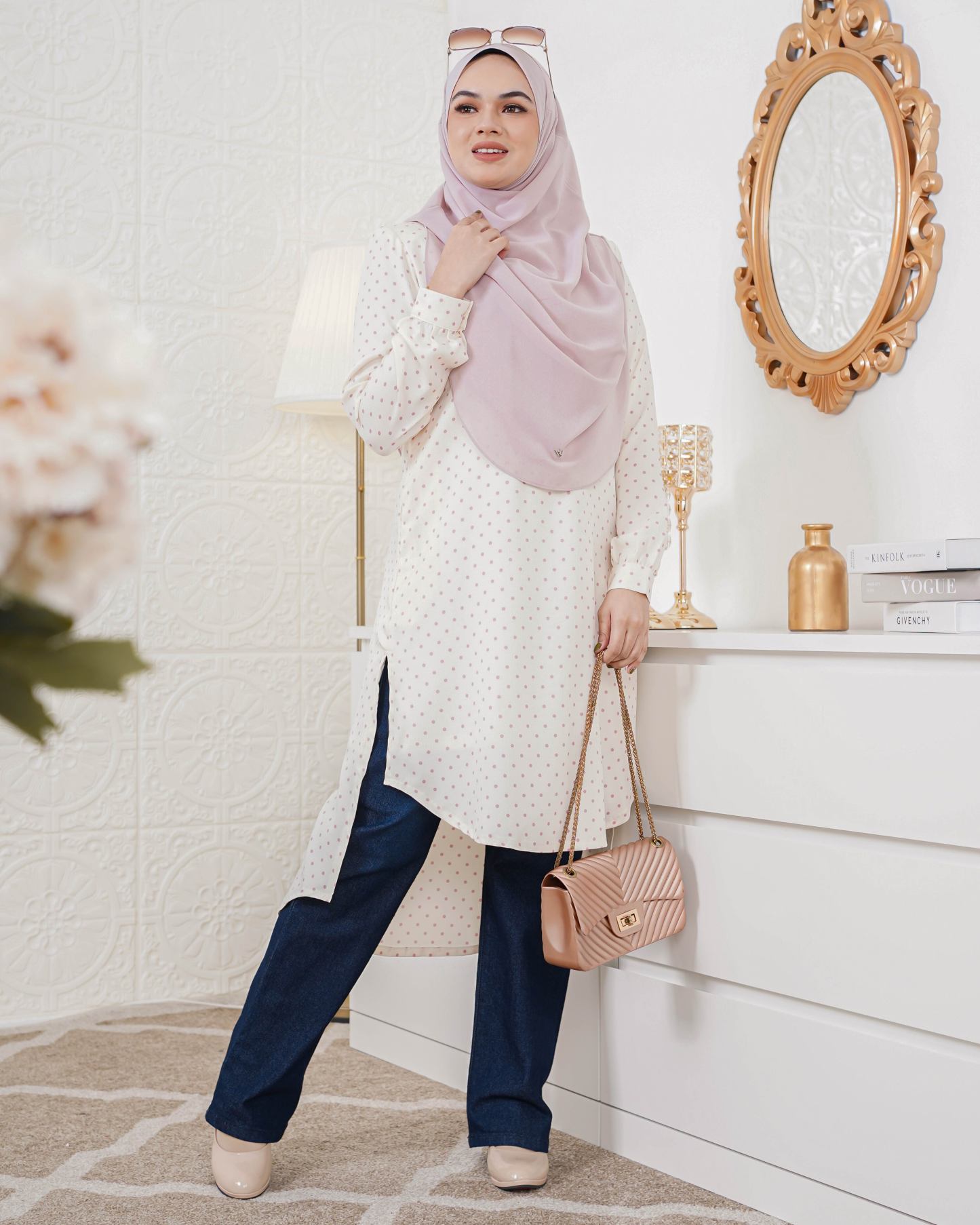 Tunic Nolita - Peony Pink