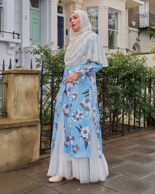 Tunic Printed Piccadilly - Rozzane Azure